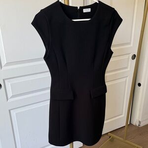 Aritzia Black Mini Dress Priestly